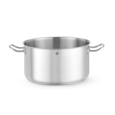 Hrnec na dušení – bez víka, HENDI, Kitchen Line, 9,4L, ⌀280x(H)155mm | 837733